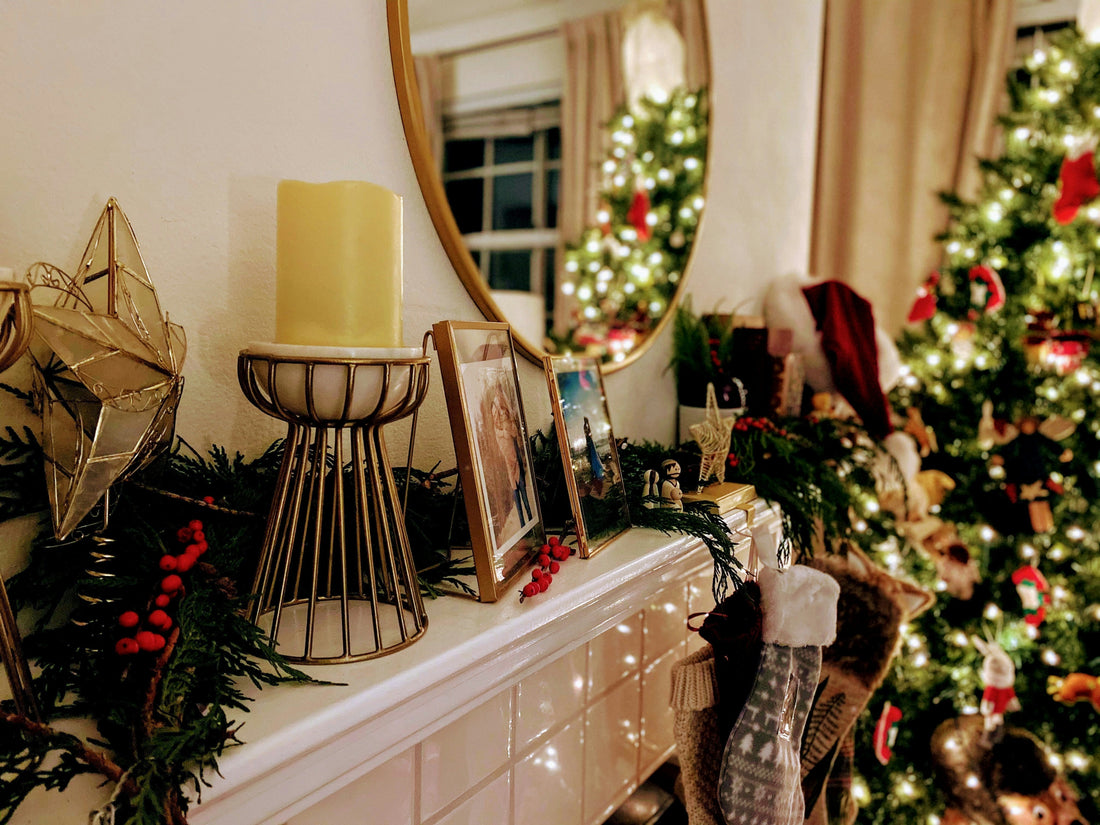 The Magic of Holiday Decorating with Red, Green, Gold & Silver