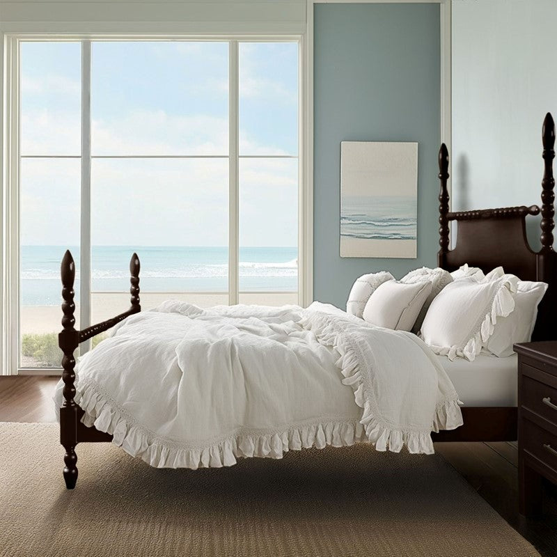 Beckett Turned Wood Spindle Bed by Madison Park