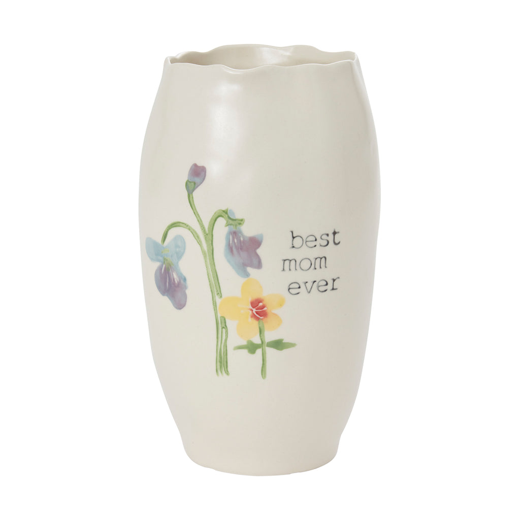Best Mom Vase