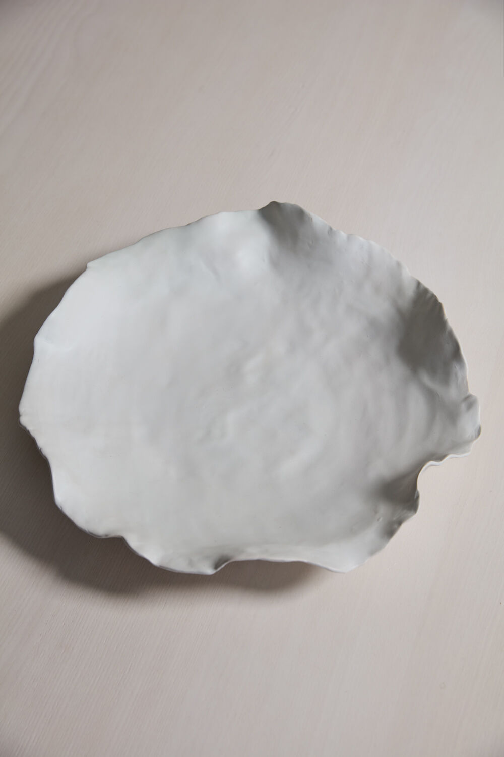 White Diaphanous Ceramic Bowl - Coming Soon