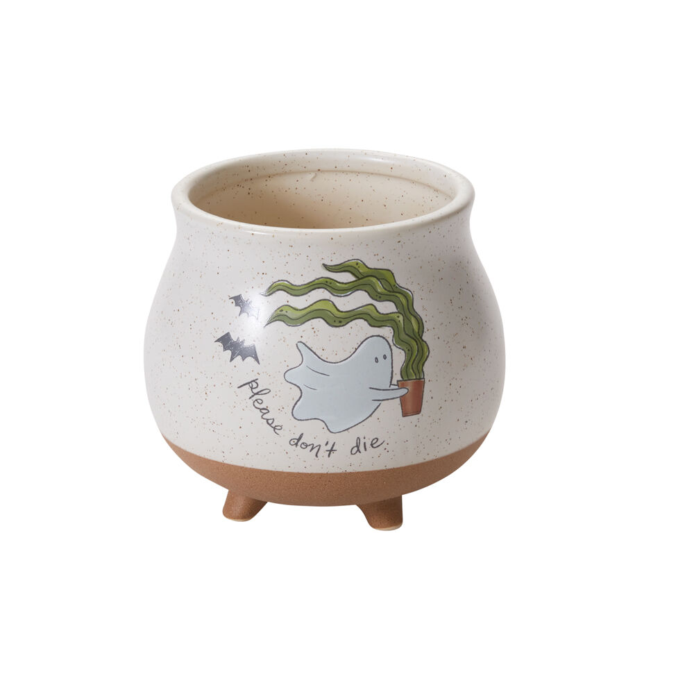 Ghostly Growing Planting Pot