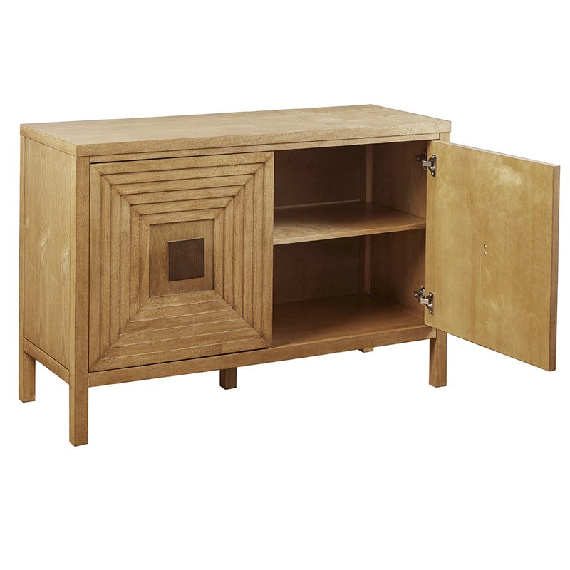 Paige Geometric 2-Door Cabinet by Madison Park