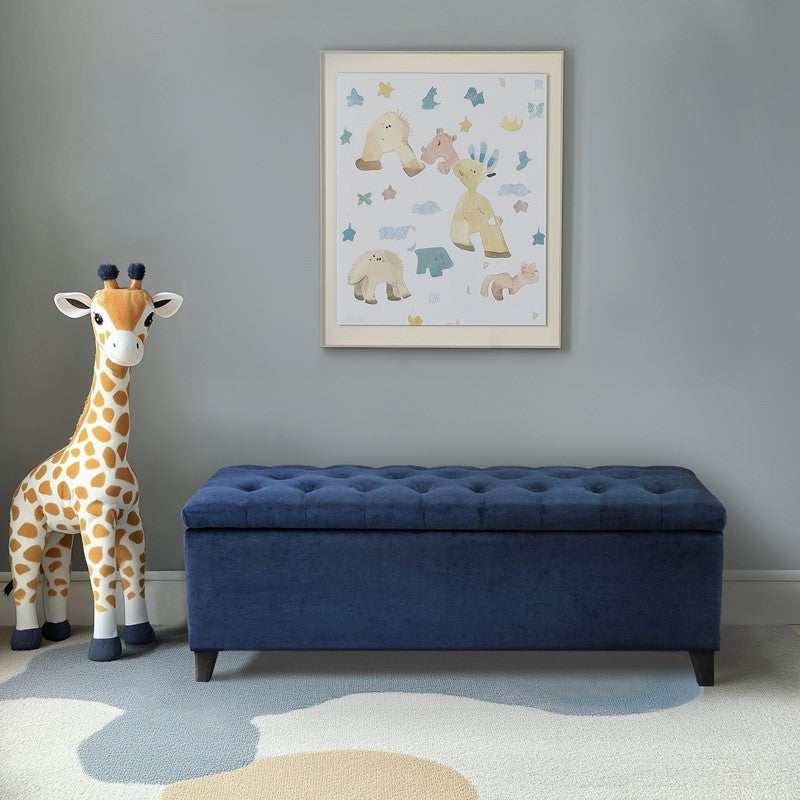 Shandra Tufted Top Upholstered Storage Bench