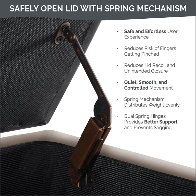 Shandra Tufted Top Upholstered Storage Bench