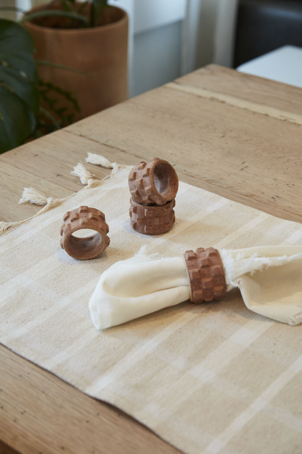 Terracotta Napkin Rings