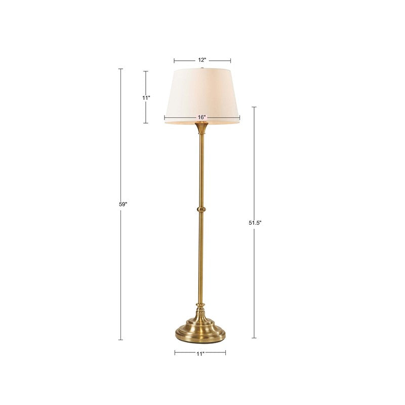 Aelorian Floor Lamp 59" H by Hampton Hill