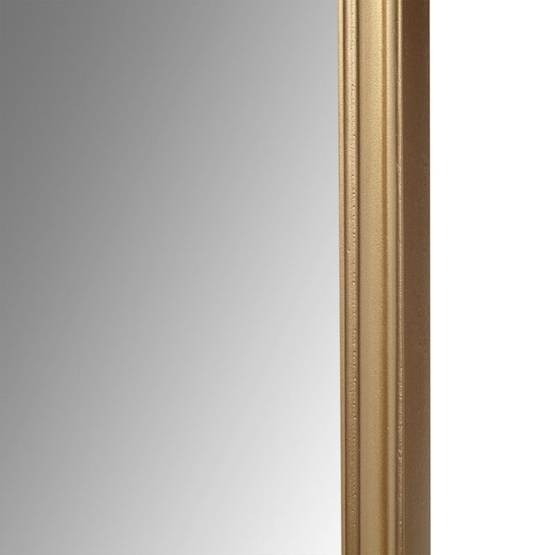 Adelaide Gold Scalloped Wood Wall Mirror by Madison Park