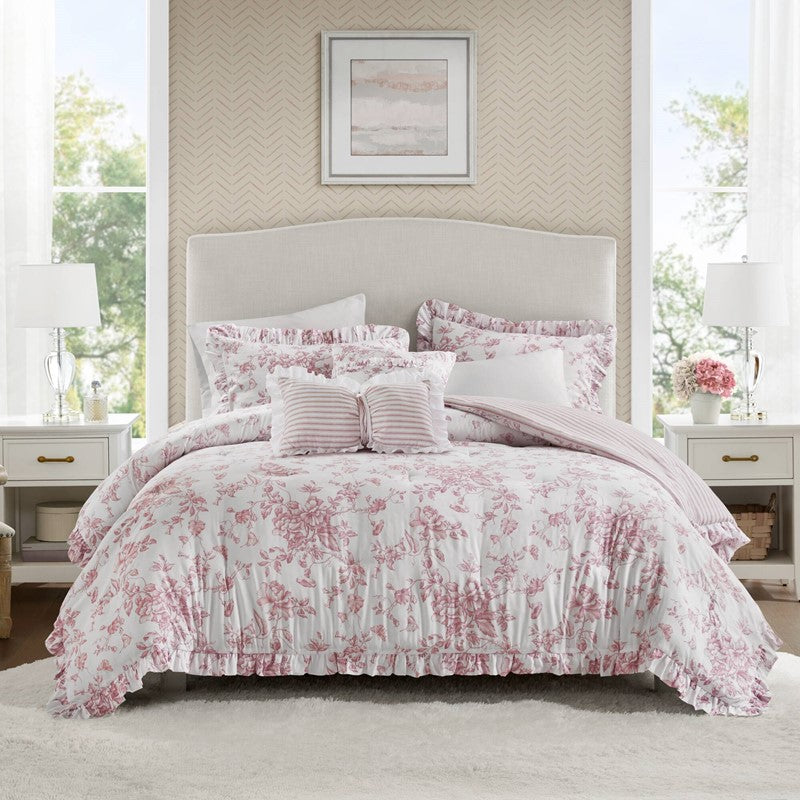 Adele Comforter Set with Decorative Pillows by Madison Park
