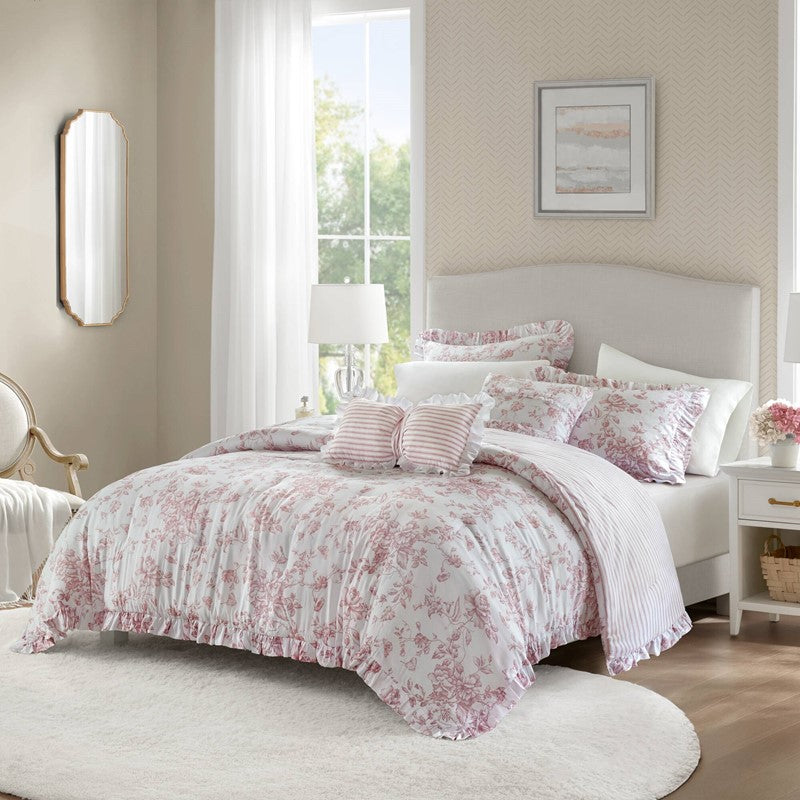 Adele Comforter Set with Decorative Pillows by Madison Park