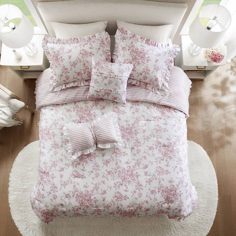 Adele Comforter Set with Decorative Pillows by Madison Park