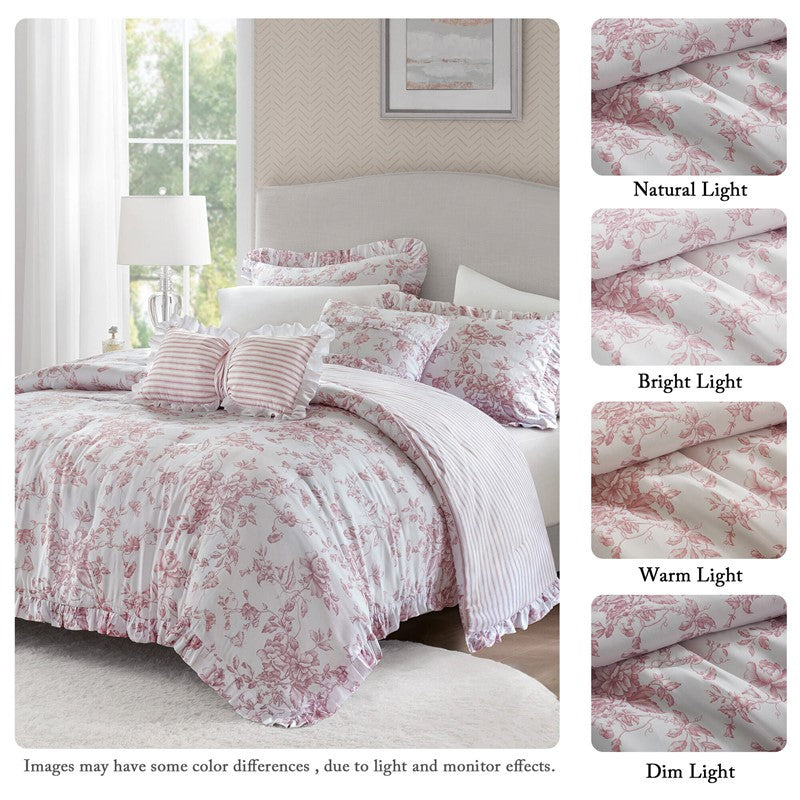 Adele Comforter Set with Decorative Pillows by Madison Park