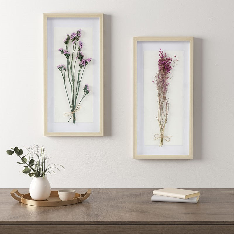 Avant Dried Floral Bouquet Shadow Box by Madison Park