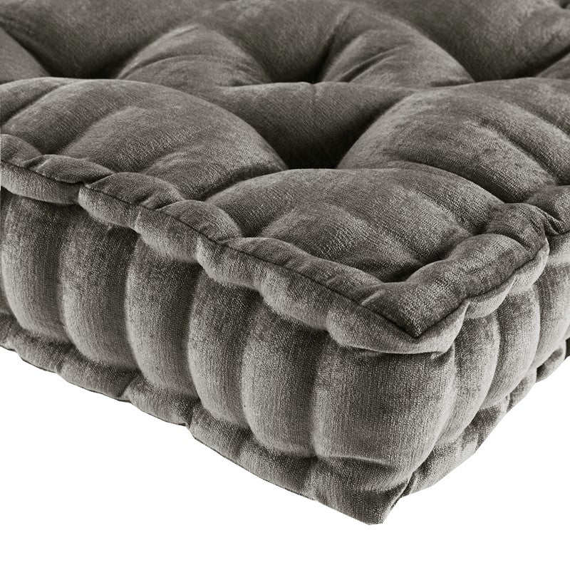 Azza Poly Chenille Square Floor Pillow Cushion