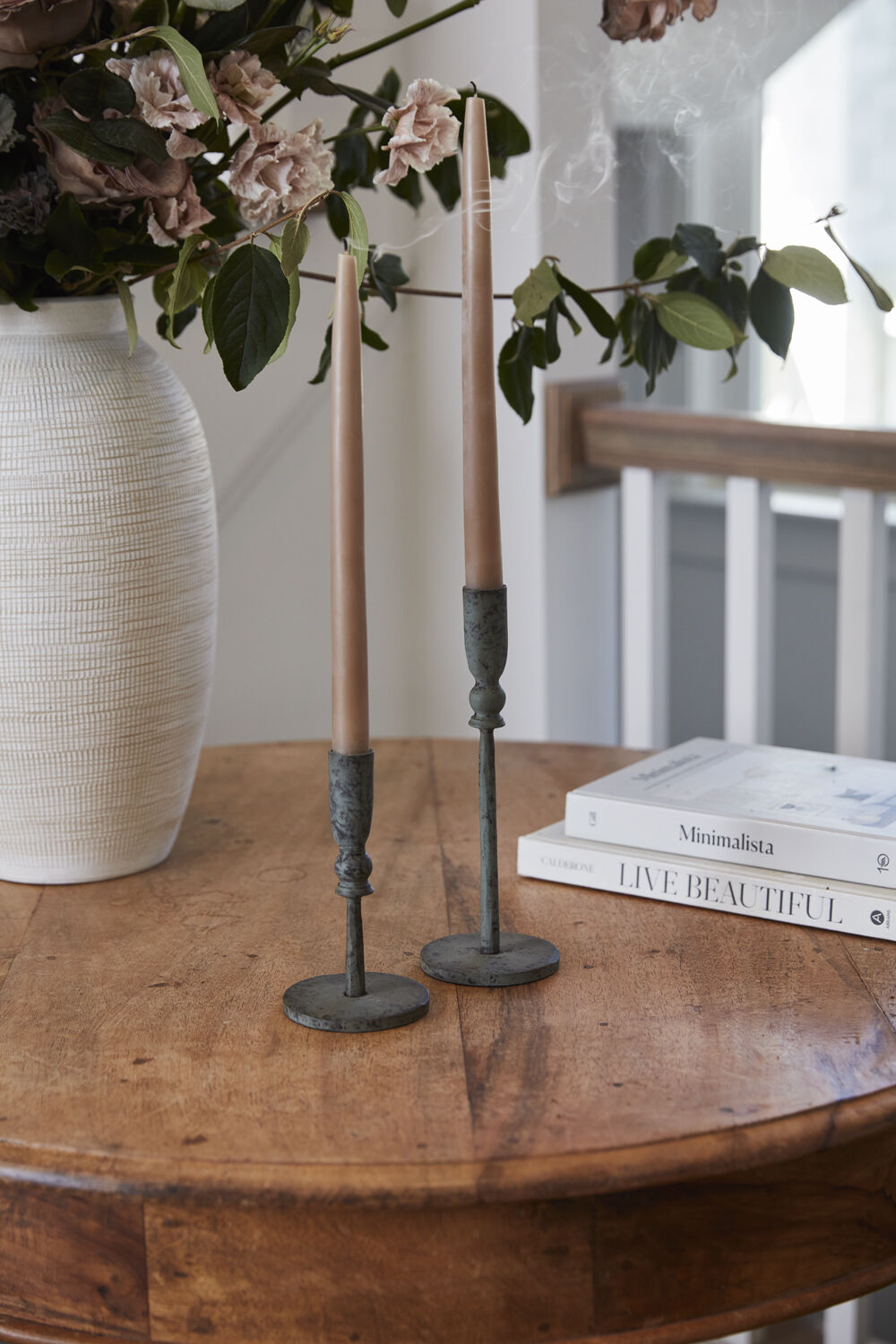 Patina Candle Stick
