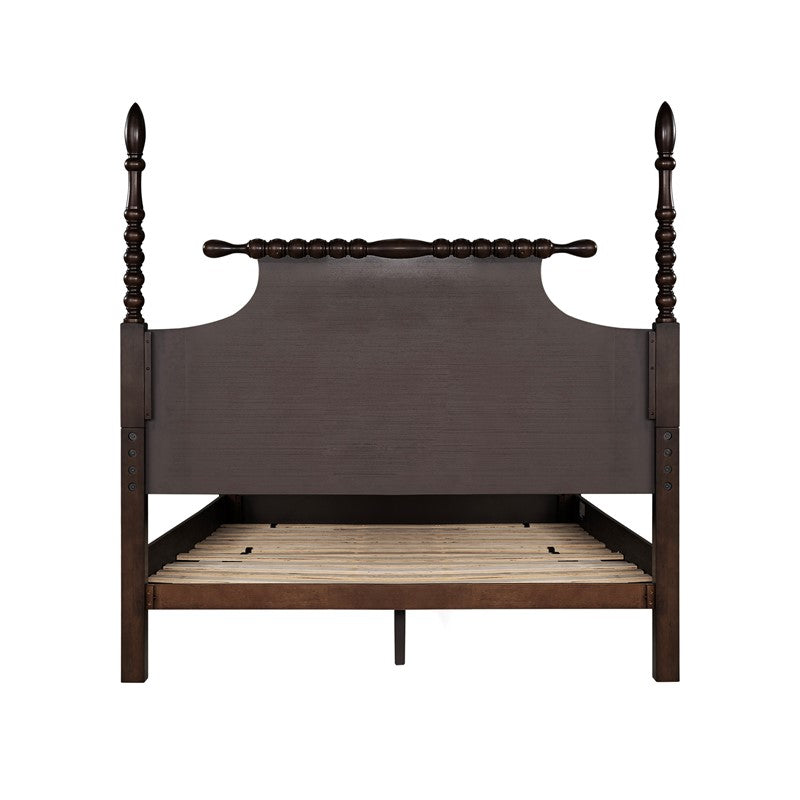 Beckett Turned Wood Spindle Bed by Madison Park