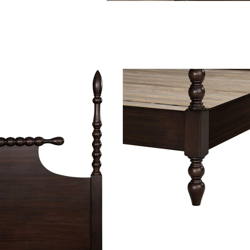 Beckett Turned Wood Spindle Bed by Madison Park