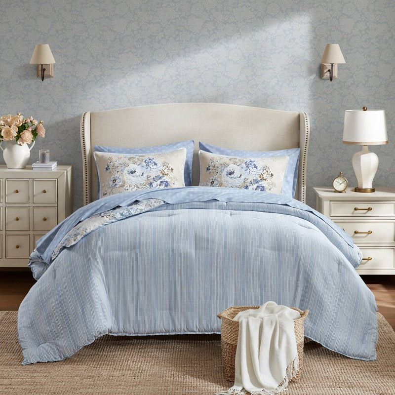 Heather Cottagecore Collection Comforter by Madison Park Essentials