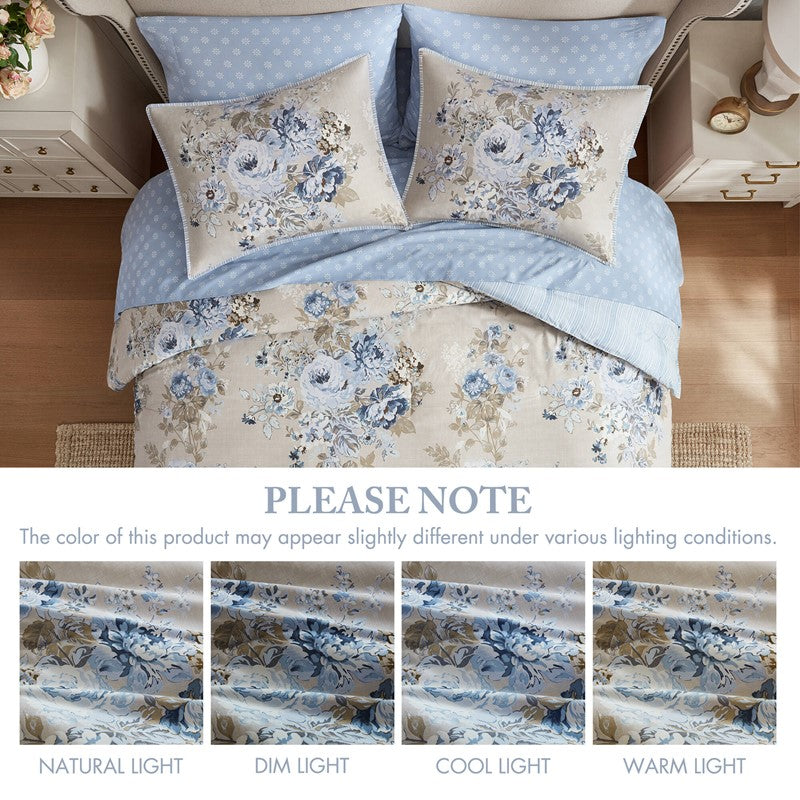 Heather Cottagecore Collection Comforter by Madison Park Essentials