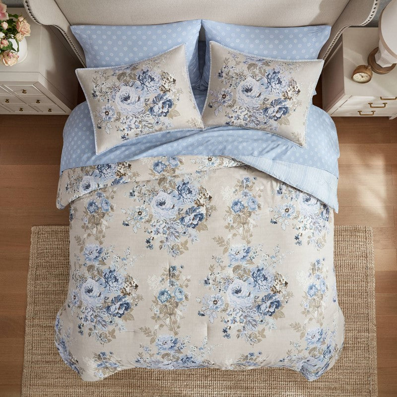 Heather Cottagecore Collection Comforter by Madison Park Essentials