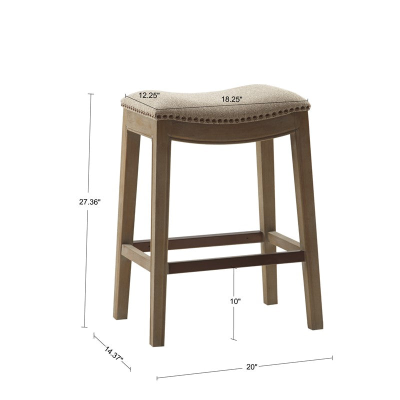 Belfast Saddle Counter Stool