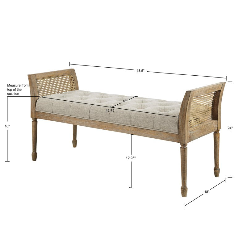 Isla Accent Bench by Martha Stewart