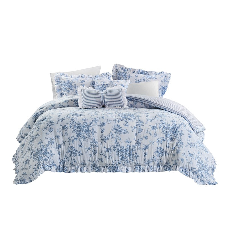 Adele Comforter Set with Decorative Pillows by Madison Park Essentials