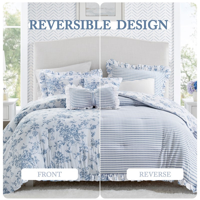 Adele Comforter Set with Decorative Pillows by Madison Park Essentials