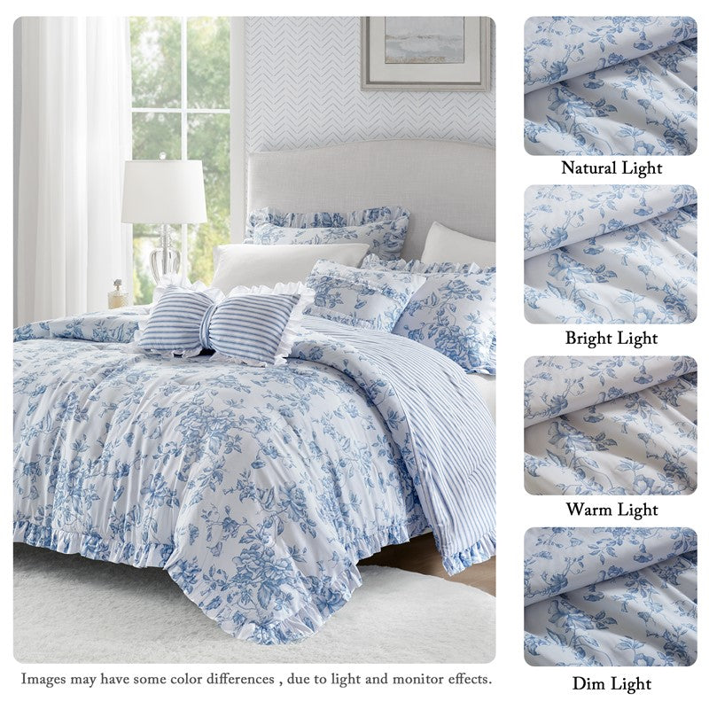 Adele Comforter Set with Decorative Pillows by Madison Park Essentials