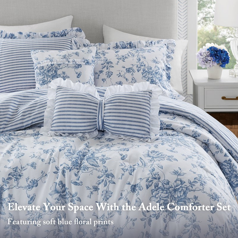 Adele Comforter Set with Decorative Pillows by Madison Park Essentials