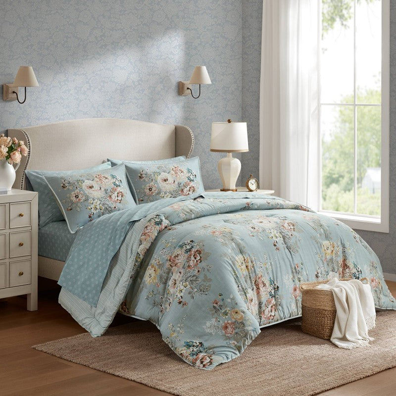 Heather Cottagecore Collection Comforter by Madison Park Essentials