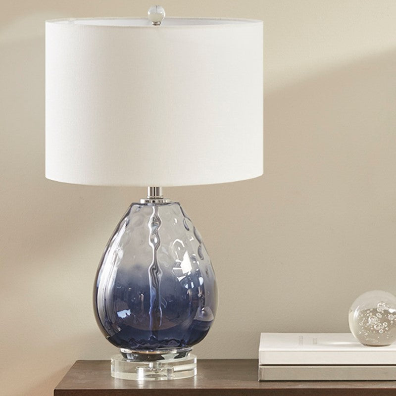 Borel Ombre Glass Table Lamp by 510 Design