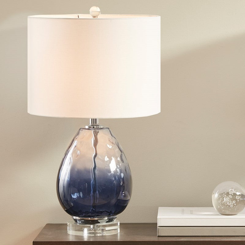 Borel Ombre Glass Table Lamp by 510 Design