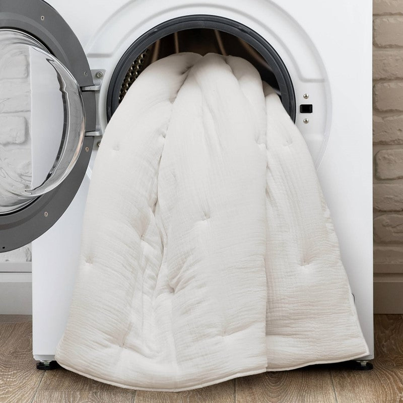 Breeze Cotton Gauze Embroidered Euro Sham by Harbor House