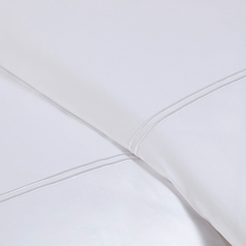 500 Thread Count Luxury Collection 100% Cotton Sateen Embroidered Comforter Set by Madison Park