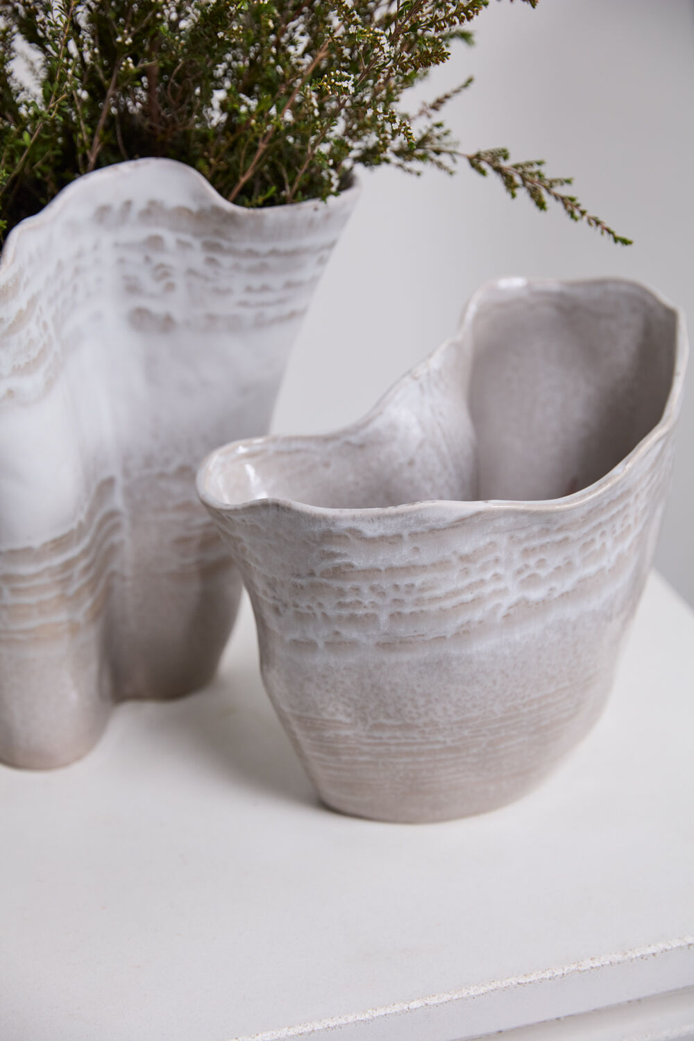 Claribel Vase 10.75"x 6.25"x 8"