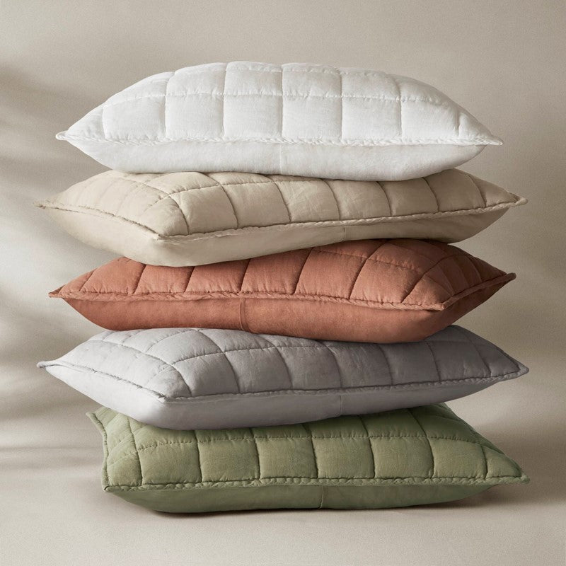 French Flax Linen Garment Washed Quilt Set by Harbor House