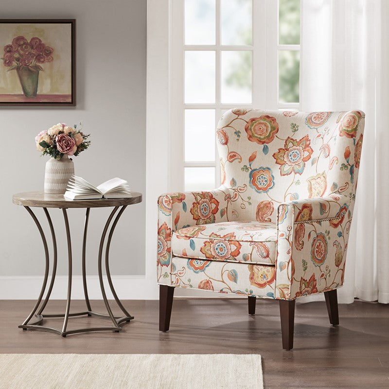 Colette Accent Wingback Chair by Madison Park