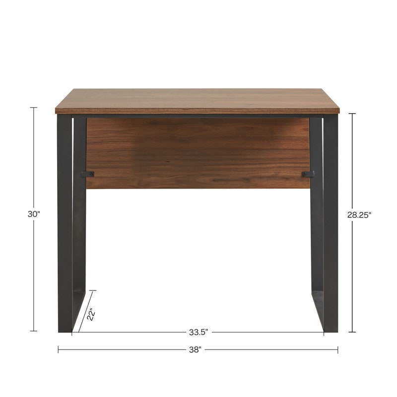 Carlyle 38" Computer Desk With Metal Legs