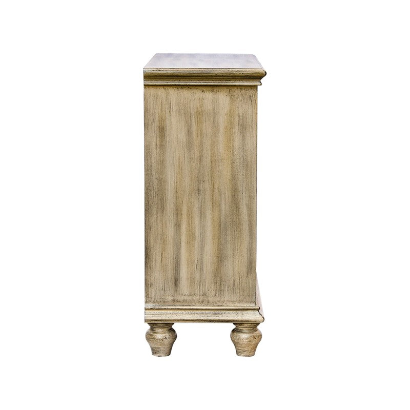 Driscoll 2-Door Carved Wood Storage Cabinet by Madison Park
