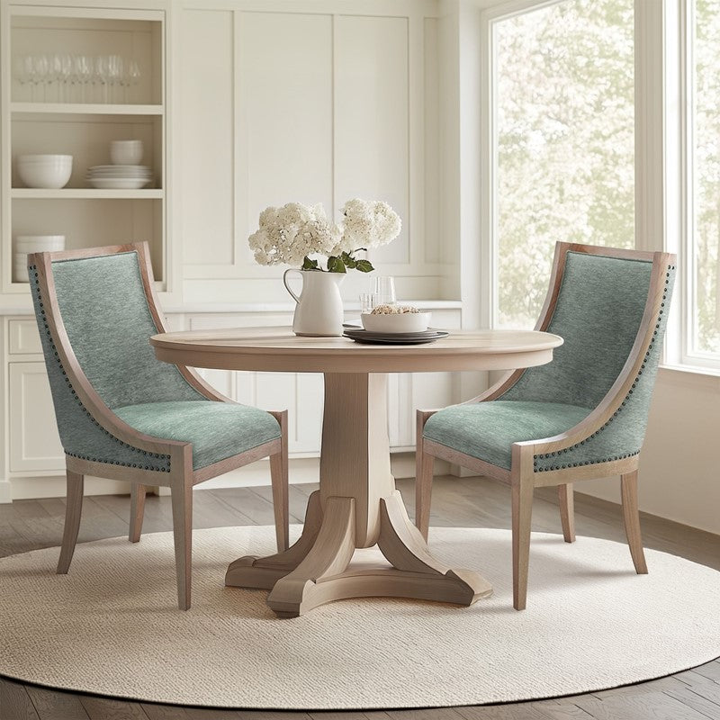 Elmcrest Upholstered Dining Chair with Nailhead Trim