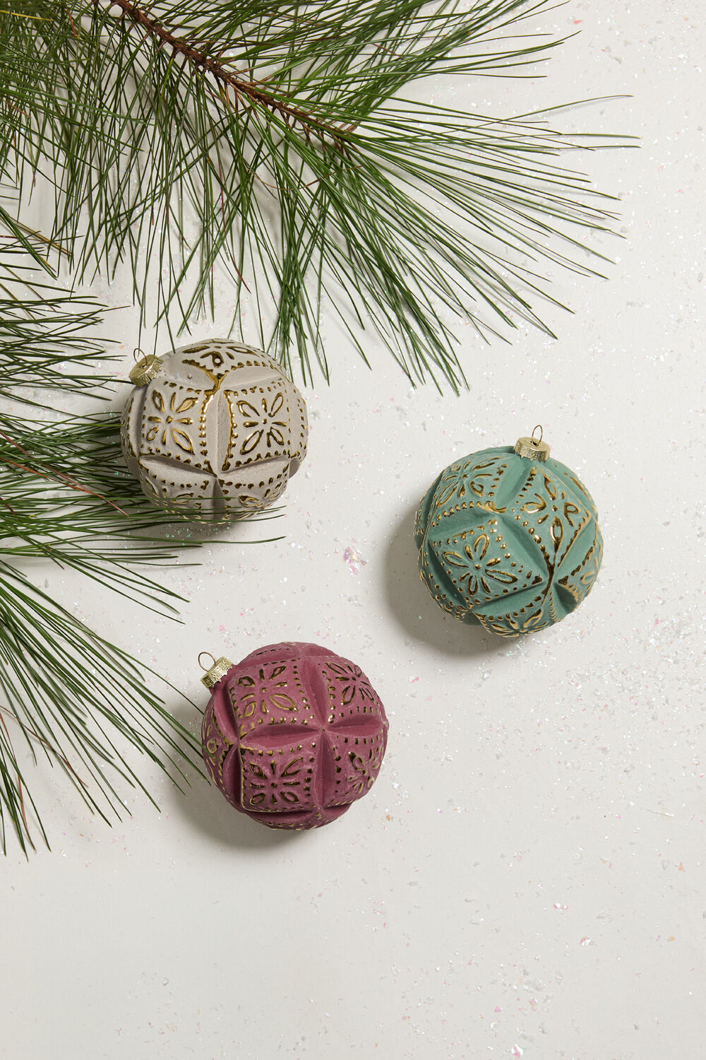 Embossed Velvet (Set of 6)