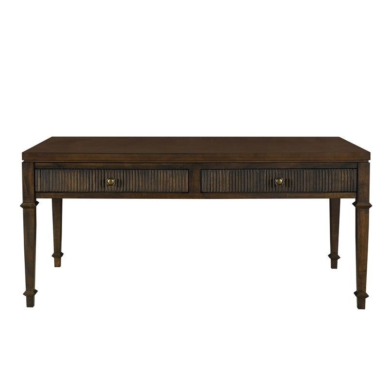 Lily Pond Fluted 2-drawer Coffee Table by Martha Stewart