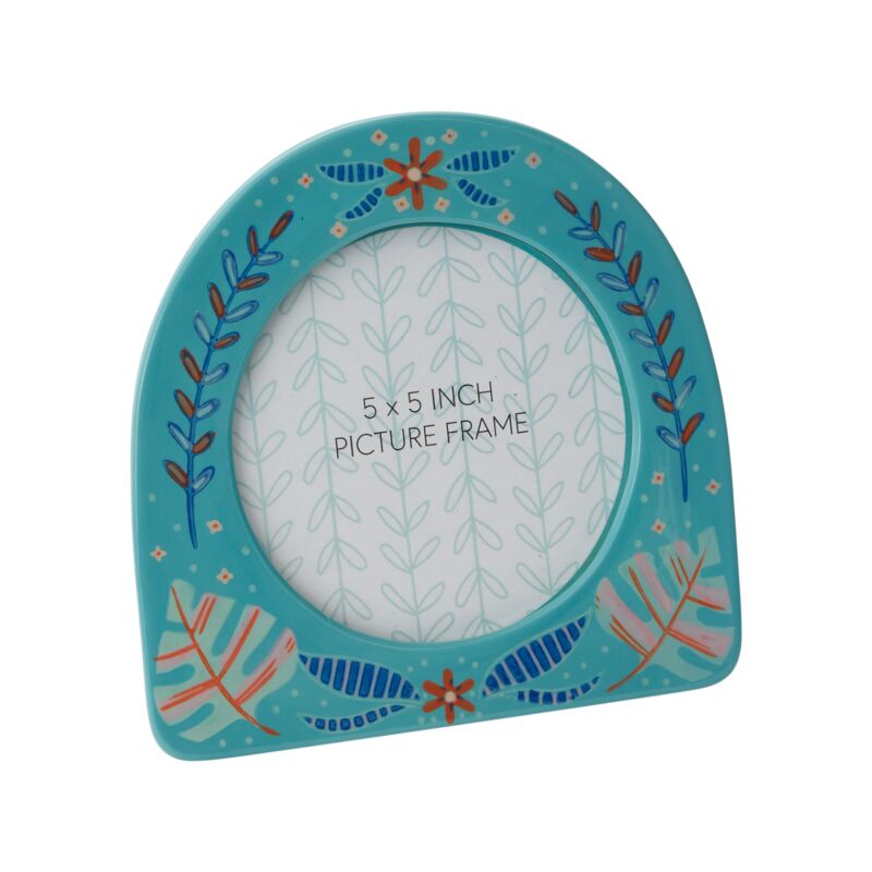Hand Painted Floral Frame