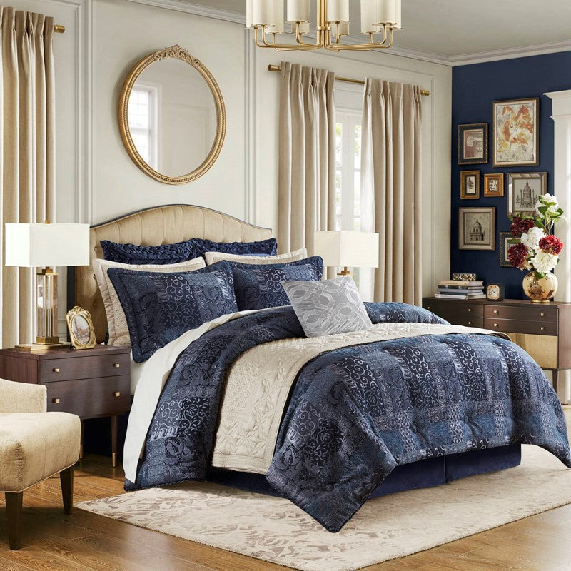 Galleria 4 Piece Comforter Set by Croscill Classics
