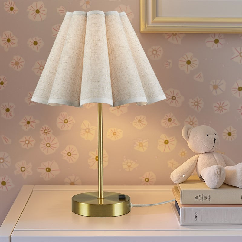 Chic Gold Accent Table Lamp