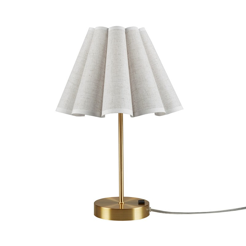 Chic Gold Accent Table Lamp