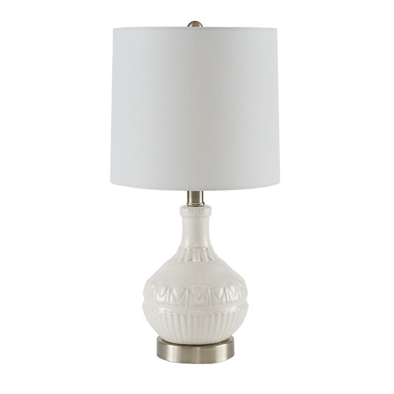 Gypsy Embossed Boho Table Lamp by 510 Design