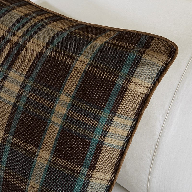 Hadley Plaid Oversized Cozy Spun Comforter Set by Woolrich