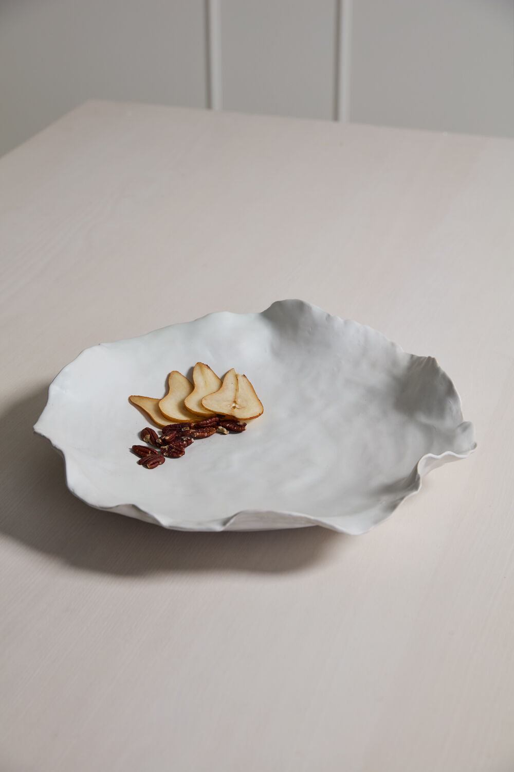 White Diaphanous Ceramic Bowl - Coming Soon