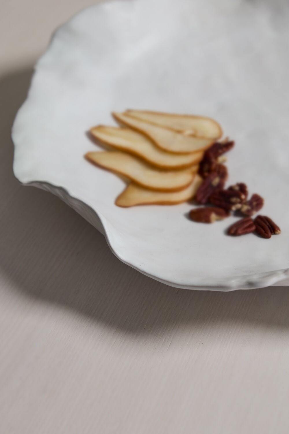 White Diaphanous Ceramic Bowl - Coming Soon